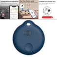 thumbnail image 3 of Rastreador Bluetooth Alarma Anti-Perdida Mini Redonda Para Llaves Carteras Equipajes Nio Azul SM SunniMix Rastreador bluetooth, 3 of 8