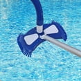 thumbnail image 2 of Mainstays 14.4in Pool Vacuum Head with Air Valve and Blue PP Bristles, 2 of 6