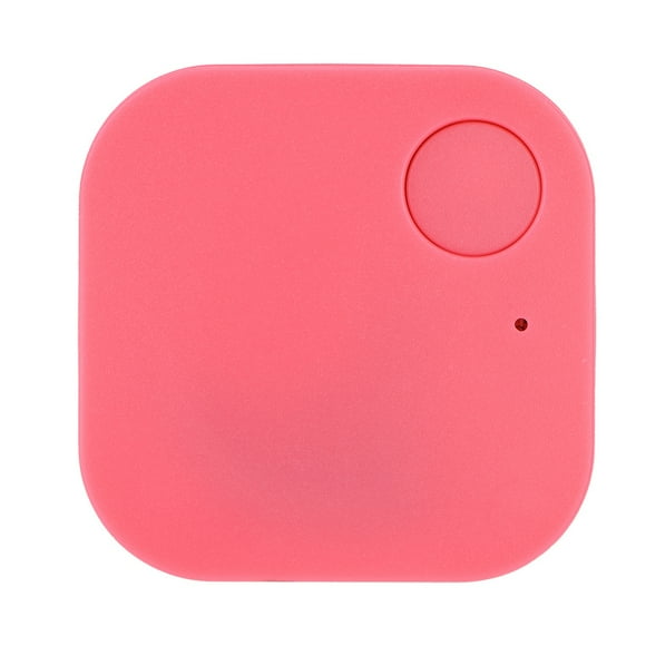 ZOUSSIQI Bluetooth Finder Key Tile Tracker Key Child Pet Finder Anti lost GPS Locator Pink EL225#39023