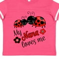 thumbnail image 4 of Inktastic My Nana Loves Me with Cute Ladybugs Boys or Girls Toddler T-Shirt, 4 of 5