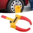 thumbnail image 4 of Subgadora de Ruedas de Bloqueo del Vehículo, Fácil Seguridad Universal de Seguridad Universal Seguridad Premio Tamarillo Amarillo y Rojo Operación simple Anti Robo para Campista, 4 of 7