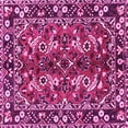 thumbnail image 1 of Ahgly Company Indoor Square Persian Pink Traditional Area Rugs, 7' Square, 1 of 4