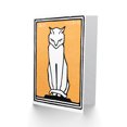 thumbnail image 2 of Sitting Cat 1916 Julie De Graag Greetings Card Plus Envelope Blank inside, 2 of 3