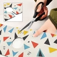 thumbnail image 6 of Yayeee Faucet Mat for Kitchen Sink 14.7" Diatomite Long Splash Guard Pad, Beige Triangles, 6 of 7