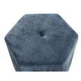 thumbnail image 3 of Wallace &amp; Bay Burgess Hexagon Button Tufted Ottoman, 3 of 8