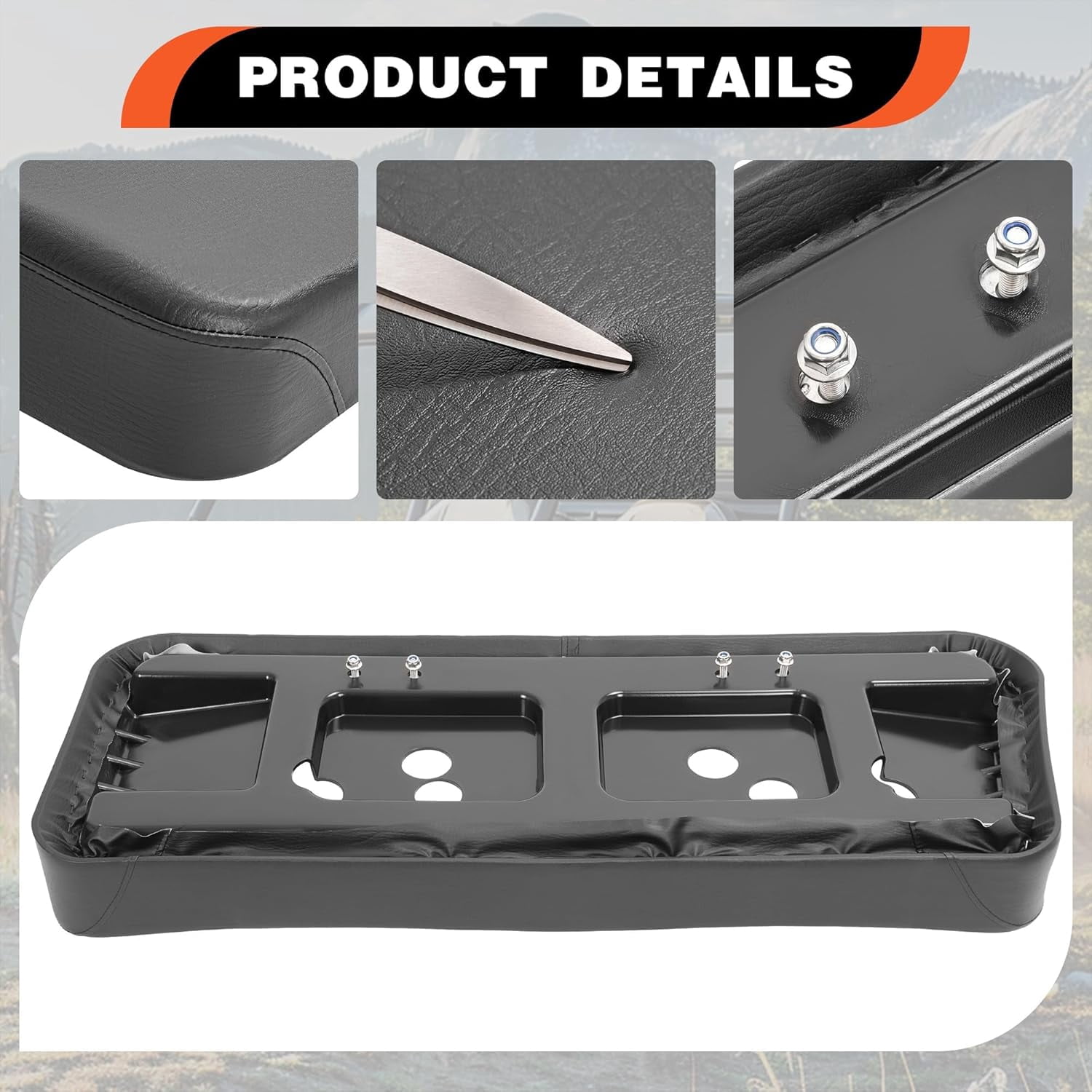 Kojem Bottom Complete Seat Replacement Compatible with 2010-2018