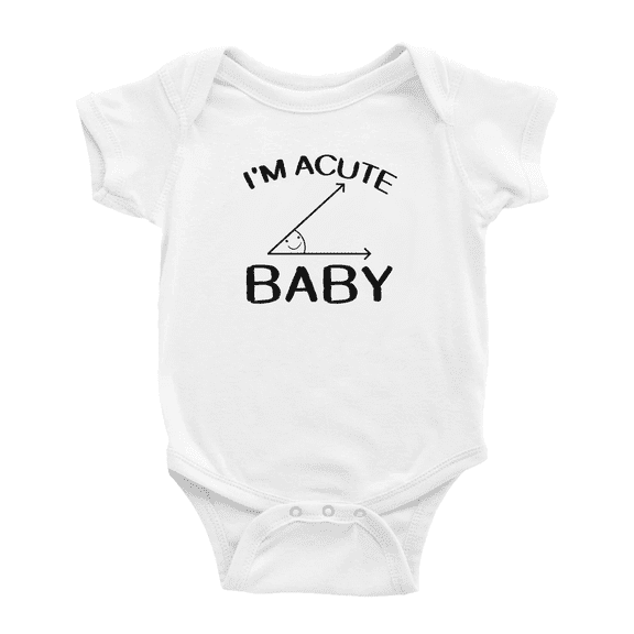 I'm Acute Baby Funny Baby Bodysuit Boy Girl Unisex