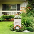 thumbnail image 5 of Rainbow Garden Flag Double Sided Pride Gay Pride Lesbian LGBT Flag Yard Outdoor Decoration 12 x 18 Inch, 5 of 5
