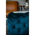 thumbnail image 2 of Cui Liu Everly Velvet Tufted Ottoman, 2 of 11