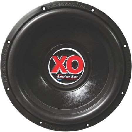 American Bass XO-1544 15" 1,000 Watts Max Power Dual 4 Ohm Car Subwoofer