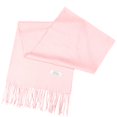 thumbnail image 5 of Falari Men Women Unisex Classic Soft Winter Scarf 78" x 12" - Pink, 5 of 6