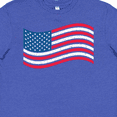 thumbnail image 4 of Inktastic Grunge American Flag Youth T-Shirt, 4 of 5