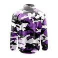 thumbnail image 5 of Limited Time Discount LEBONYARD Henley Sweatshirts for Men Long Sleeve,Men's Fashionable Camouflage Print Casual Long Sleeve Turndown Collar Blouse Shirt Camouflage S, 5 of 5