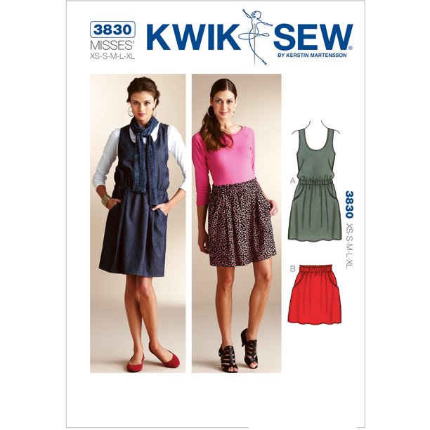 Kwik Sew Jumper & Skirtxssmlxl