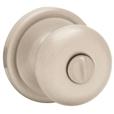 NIB 4/PACK KWIKSET HANCOCK 730H15RCLRCSBX PRIVACY DOOR KNOB SATIN NICKEL AUTH