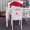 thumbnail image 4 of sruoe Chair Covers for Dining Room, Chair Seat Protector, Modern Washable Elastic Spandex Chair Slip Covers, Christmas Decorations, Chair Protector Cover Seat for Home Party Hotel, 4 of 5