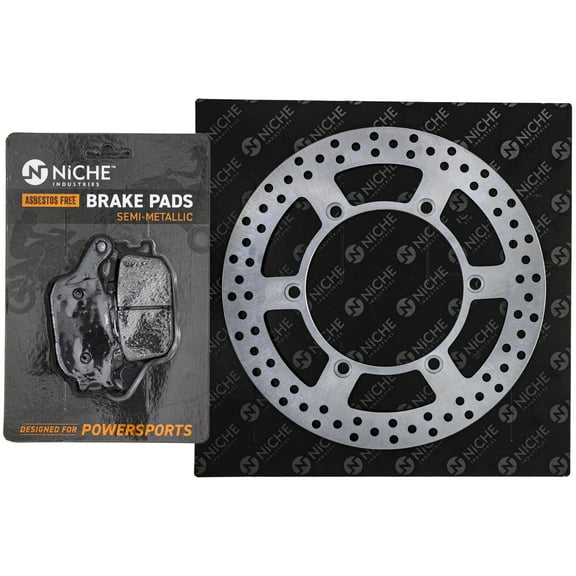 Niche Rear Brake Rotor Pad Semi for Honda VTX1300C 06435-MEJ-026 Motorcycle MK1006695