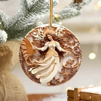 Tyidzon Christmas Decorations Nativity Scene Ornaments, Unique Birth of Jesus Decor Gifts, Nativity Christmas Ornaments for Christian, Family