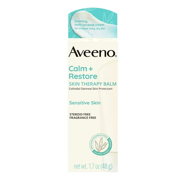 Bálsamo Skin Therapy Aveeno Calm + Restore 50 ml para pieles sensibles
