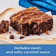 thumbnail image 4 of GHIRARDELLI Salted Caramel Premium Brownie Mix, a Premium Baking Mix, Includes Salted Caramel Sauce, 16 oz Box, 4 of 12