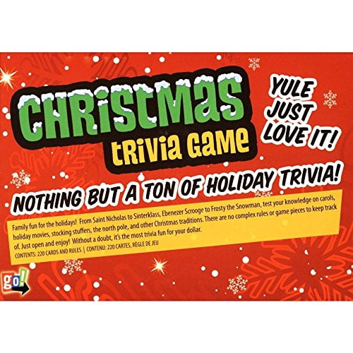 Christmas Trivia Game Fun Holiday Questions Game Featuring 1200 Trivia Questions Ages 12 Walmart Canada