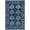 Black, variant on Jamfeel Rugs for Living Room Classic Boho Floral Print Floor Carpets Soft Low Pile Non-slip Washable Area Rug 4'x6' Blue