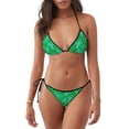 thumbnail image 1 of Fotbe Octopus1 Traje de Baño para Mujer de Dos Piezas – Bikini Sexy de Tirantes Tipo Halter con Diseño Triangular, 1 of 6