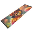 thumbnail image 2 of Butterfly on Lantana Flower Runner Area Rug 2x6 Soft Non-Slip Washable Bedside Carpet for Hallway Bedroom Living Room Home Decor, 2 of 8