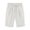 White, variant on biudgviw Bermuda Shorts for Women Cotton Linen Wide Leg Knee Length Shorts Rolled Hem Drawstring High Waisted Shorts with Pockets