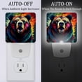 thumbnail image 2 of Bear LED Square Night Lights for Bedroom and Living Room, Decorative Mood Lighting with Remote Control – Energy Efficient & Versatile Illumination, 2 of 6