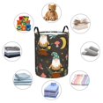 thumbnail image 6 of Daiia Gnome Insect Frog Round Laundry Basket with Handles Thickened Waterproof Circular hamper,Dirty Clothes Storage Basket for Bedroom,Bathroom,College Dorm-Small, 6 of 8
