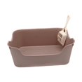 thumbnail image 2 of Cat Splashproof Bedpan High Sided Travel Durable Kitty Litter, 2 of 8