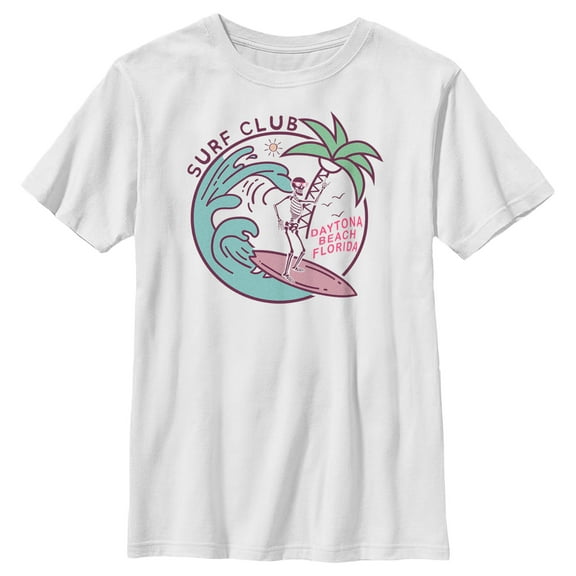 Boy's Lost Gods Surf Club Daytona Beach Graphic T-Shirt