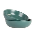 thumbnail image 1 of 10 Strawberry Street Wazee Matte 9""/48Oz Juego De 2 Tazones Para Servir Verde Esmeralda, 1 of 5