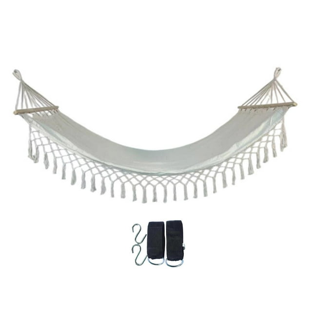 jinwen Hamac Extérieur Robuste et Portable pour Plage Balcon Extérieur