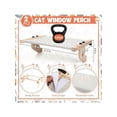 thumbnail image 2 of Cat Perches Upgraded And Thickened Version, Used As Window Sill Cat Window Hammocks, Suitable For Kittens And Pets, Easy To Adjust And Assemble, Can Be Used On Window Sills, Beside Beds, 2 of 6