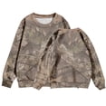 thumbnail image 5 of Grblisyd Camo Hoodie Kids Cute Graphic Sweatshirt Maple Leaf Print Shirt Pullover Fall Crewneck Teen Girl Clothes Khaki 140, 5 of 5