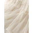 thumbnail image 6 of Lnzyyephy Women's Summer Long Mesh Skirt Solid Color Sheer Flowy Skirt for Travel, Beach, Photography, 6 of 7