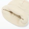 thumbnail image 6 of Fgnfyis Winter Outdoor Warm Hat Set with Scarf and Gloves for Extreme Cold Weather Beige One Size, 6 of 9