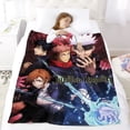 thumbnail image 6 of Jujutsu Kaisen Flannel Blanket Soft Bed Sofa Throw Cozy Lightweight Birthday Gift Cool for Boys, 6 of 8