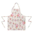 thumbnail image 2 of Pioneer Flower Floral Print Pattern Apron-Garden Aprons for Women with Pockets-Cotton Linen Waterproof Kitchen Cooking Gardening Aprons Adjustable for Kitchen,Cooking,BBQ and Salon 33x27 Inch, 2 of 7