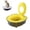 Yellow, variant on Cat Toilet Trainer Kit, Cat Potty Toilet Training Kit,Portable Litter Box Flushable Design Odor Control Anti-Splash,for Kittens, Adult Cats, Easy Clean Design for Home, Apartment