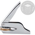 thumbnail image 1 of Embosser Stamp Graduation Hat Owl from The Library of Embosser Graduation Hat Hand-Held Embosser Seal Library Stamp for Envelopes Anti-Counterfeiting Letter Paper Napkins Invitations, 1 of 7