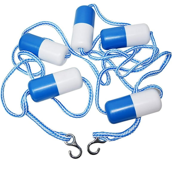 Blue Devil Swimming Pool Rope and Floats, 16"