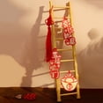thumbnail image 6 of Sylvtty Step Ladder Home Decor Chinese Style Ladder Ornament Retro Ladder Crafts Sculpture Housewarming Supplies for Home Office Restaurant Hotel, 6 of 7