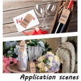 thumbnail image 4 of Regalo para proponer padrinos de boda: 10 tarjetas "Sé mi padrino" con etiquetas para botellas, cordones de yute y cajas de cartón para postales., 4 of 6