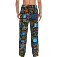 thumbnail image 3 of Daiia Happy Father Day Men's Sleep Pant with Pockets and Drawstring,Pajama Pants-Medium, 3 of 9