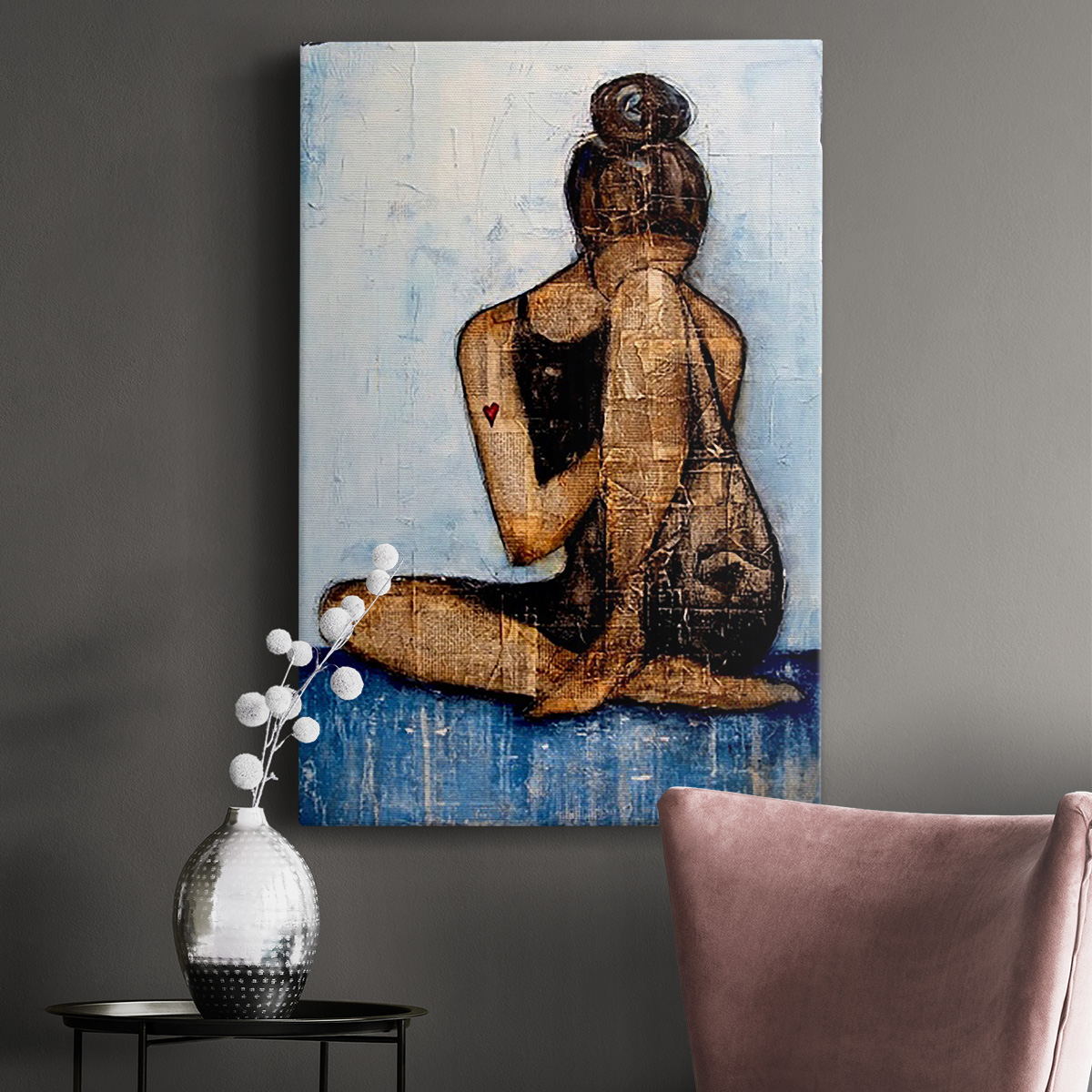 Don't Break My Heart Premium Gallery Wrapped Canvas - Ready to Hang