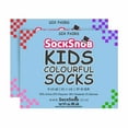 thumbnail image 2 of 12 Pairs Kids Cotton Colourful Casual Socks | Sock Snob | Plain Dress Socks for Boys & Girls, 2 of 2