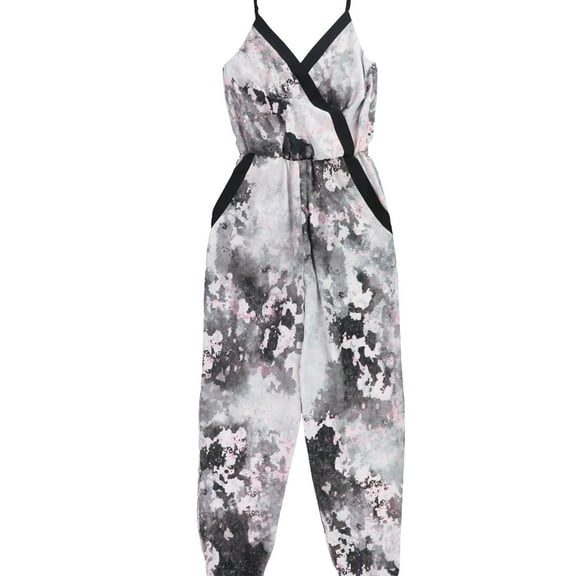 Bar Iii Womens Printed Jumpsuit